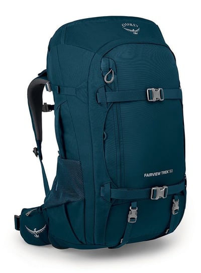 Damski Plecak Podróżny Osprey Fairview Trek 50 - Night Jungle Blue Inna marka