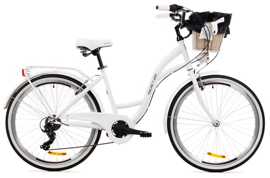 Damski Rower Miejski 26 Lekki Damka 6 Shimano Kosz Goetze