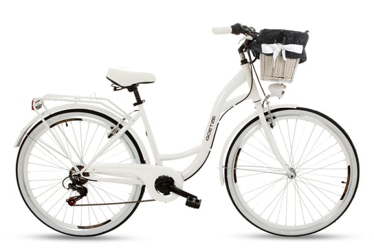 Damski Rower Miejski 28 Lekki Damka 7 Shimano Kosz Goetze