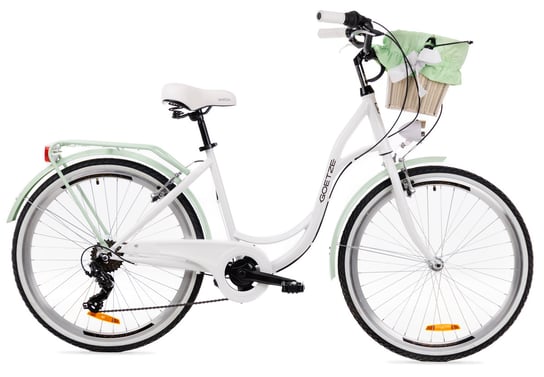 Damski Rower Miejski Goetze 26 Lekki Damka Shimano Kosz Goetze