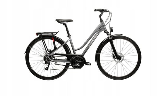 Damski rower trekkingowy KROSS TRANS 4.0 rozmiar M Szary Kross
