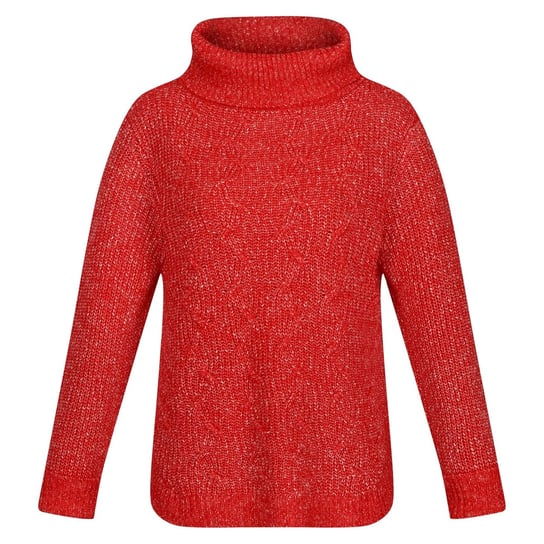Damski Sweter Z Dzianiny Kensley (34 / Ciemnoczerwony) REGATTA