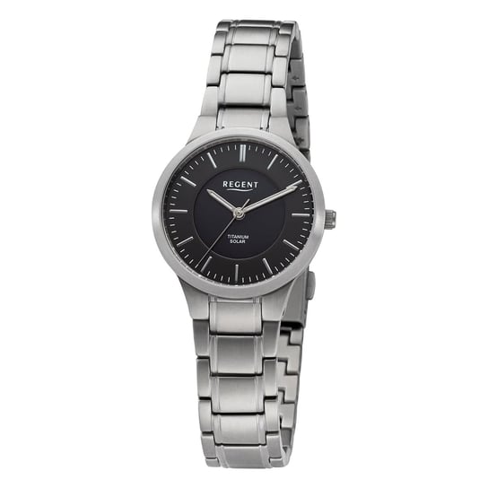 Damski zegarek analogowy Regent na metalowej bransolecie w kolorze srebrnym URBA711 Regent
