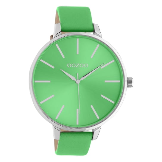 Damski zegarek Oozoo Timepieces C10983 analogowy skórzany zielony UOC10983 Oozoo