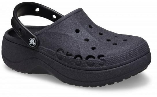 Damskie Buty Chodaki Klapki Crocs Baya Platform Glitter 208459 Clog 41-42 Crocs