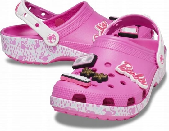 Damskie Buty Chodaki Klapki Crocs Classic Barbie 208817 Clog 39-40 Crocs