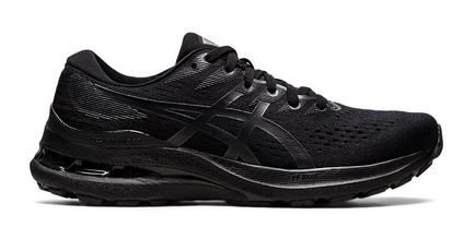 Damskie buty do biegania Asics Gel Kayano 28 W | BLACK/GREY - Rozmiar EURO 38 Asics