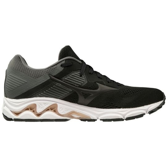 Damskie buty do biegania Mizuno Wave Inspire 16 | CZARNE -  Rozmiar EURO 36.5 Mizuno