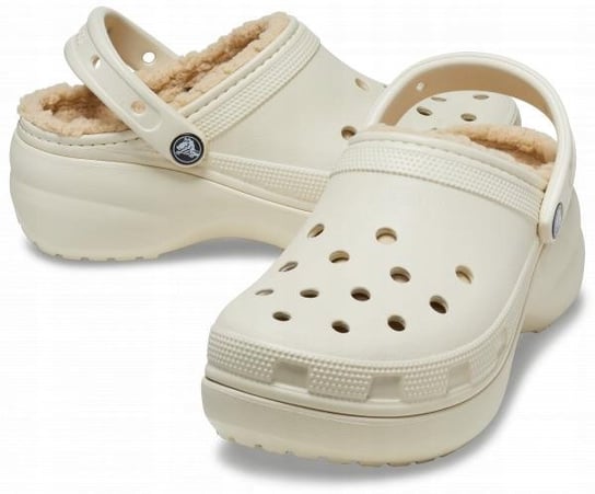 Damskie Ocieplane Buty Platforma Crocs Classic Lined 207938 Clog 39-40 Crocs