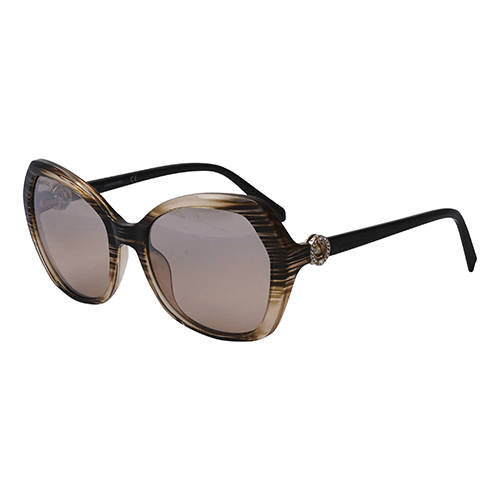Damskie okulary przeciwsłoneczne Swarovski Brown- SK0165-47G SWAROVSKI