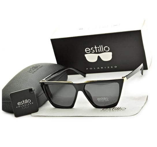 Damskie okulary przeciwsłoneczne z polaryzacją kocie EST-12 Inna marka