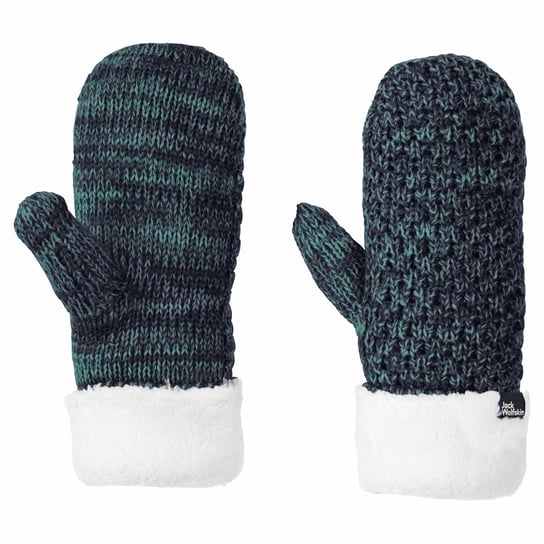 Damskie Rękawice Zimowe  Jack Wolfskin Highloft Knit Mitten Women Night Blue M Jack Wolfskin