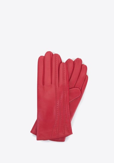 Damskie rękawiczki skórzane z przeszyciami XL WITTCHEN