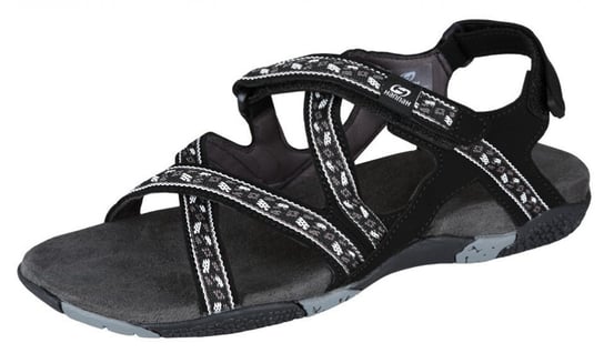 damskie sandały Fria LadyEVA/poliestrowe szare/czarne rozmiar 42 TWM