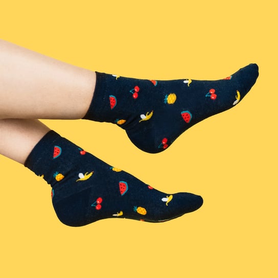 Damskie skarpetki w owoce - Skarpetki na lato CandySox