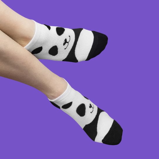 Damskie Skarpetki Z Pandą - Klasyczna Panda CandySox