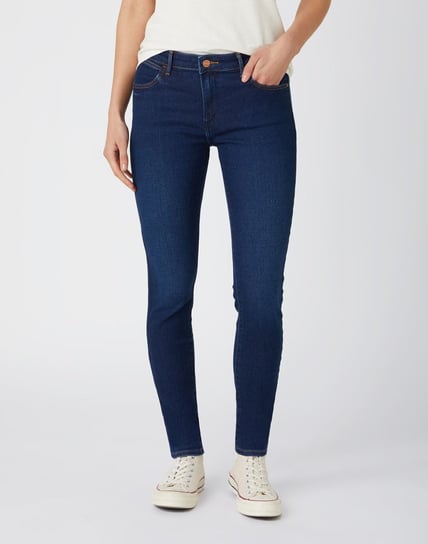 Damskie Spodnie Jeansowe Wrangler Skinny W L Wrangler Moda