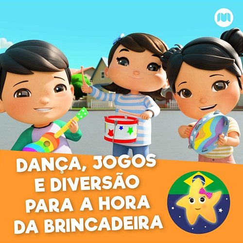 Dança, Jogos e Diversão para a Hora da Brincadeira Little Baby Bum em Português