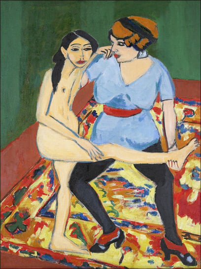 Dance Training, Ernst Ludwig Kirchner - plakat 42x59,4 cm Galeria Plakatu