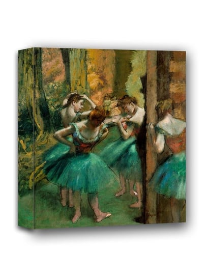 Dancers, Pink and Green, Edgar Degas - obraz na płótnie 30x40 cm Galeria Plakatu