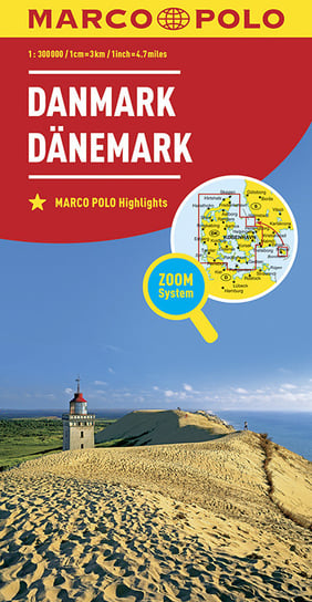Dania. Mapa 1:300 000 Opracowanie zbiorowe