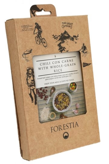 Danie Turystyczne Chilli Con Carne Z Brązowym Ryżem 350G Forestia Forestia