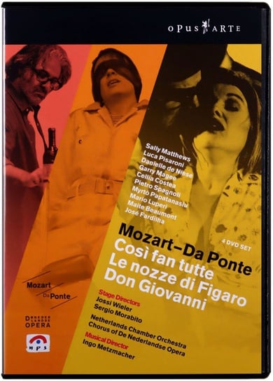 Daniele De Niese-Metzmacher-Netherland Orchestra: Mozart-Da Ponte Opera Box Set-Cosi Fan Tutte-Nozze Di Figaro-Don Giovanni Various Directors