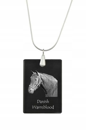 Danish Warmblood Kryształowy naszyjnik z koniem Inna marka