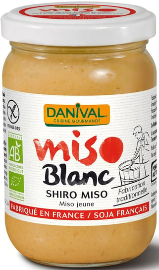 Danival, miso shiro białe (na bazie ryżu) bezglutenowe bio, 200 g DANIVAL
