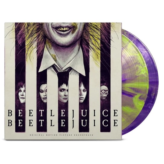 DANNY ELFMAN - BEETLEJUICE BEETLEJUICE (Lime & Purple Hand Pour 2xLP) Elfman Danny