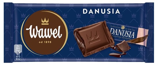 Danusia Delikatnie Gorzka 43% cocoa Wawel 100g Wawel