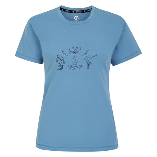 Dare 2B Koszulka Damska / Damska Tranquility II Yoga Pose T-Shirt (34 / Niebieski) Dare 2B