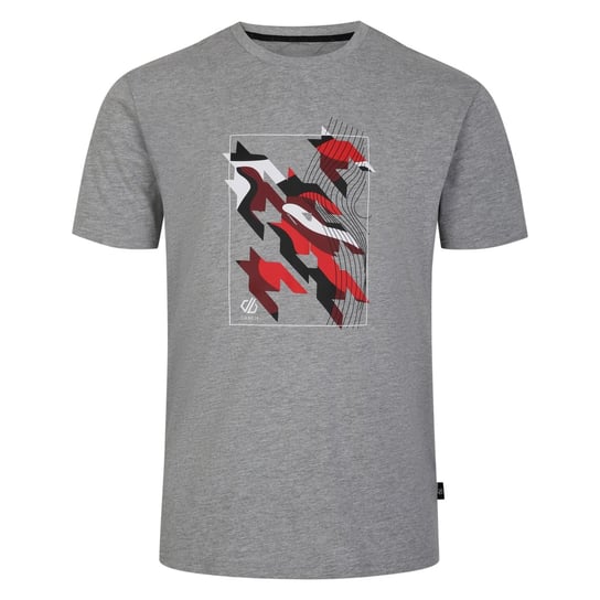 Dare 2B T-Shirt Męska Logo Melanżowy Movement II (XXL (193cm) / Jasnoszary) Dare 2B