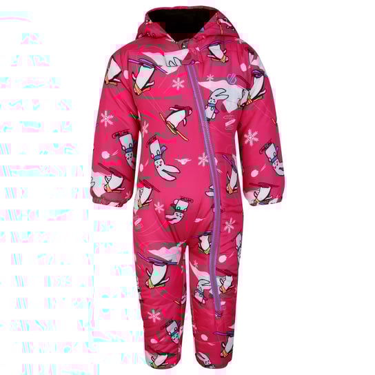 Dare 2B Wodoodporny Kombinezon Śnieżny Baby Bambino II Snow Animals (80 / Różowy) Dare2B