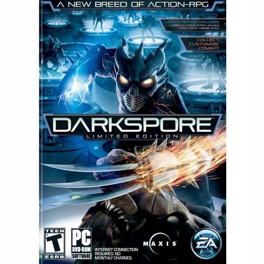 Darkspore Limited Ed. DVD Nowa Gra Akcja RPG PC Inny producent