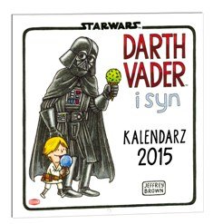 Darth Vader i syn. Kalendarz 2015 Brown Jeffrey