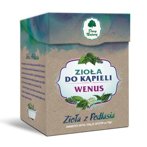 Dary Natury, Zioła do kąpieli Wenus, 4x50 g Dary Natury