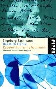 Das Buch Franza- Requiem für Fanny Goldmann Bachmann Ingeborg