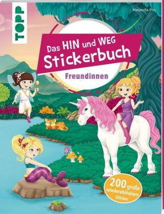 Das Hin-und-weg-Stickerbuch Freundinnen Frech Verlag Gmbh