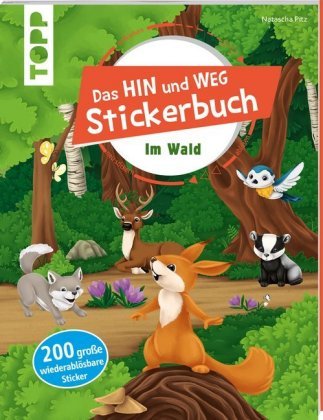 Das Hin-und-weg-Stickerbuch Im Wald Frech Verlag Gmbh