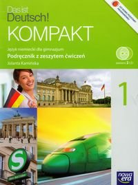 Das ist deutsch! Kompakt 1. Podręcznik z zeszytem ćwiczeń. Gimnazjum + CD Kamińska Jolanta