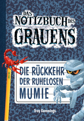 Das Notizbuch des Grauens - Die Rückkehr der ruhelosen Mumie Adrian Verlag
