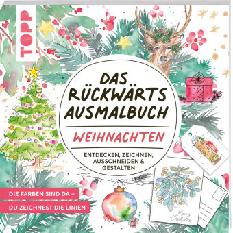 Das Rückwärts-Ausmalbuch Weihnachten Frech Verlag Gmbh