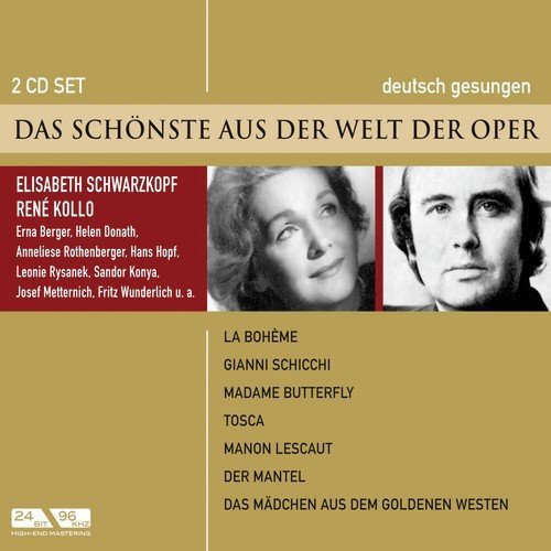 Das Schonste Aus Der Welt Der Oper Schwarzkopf Elisabeth, Kollo Rene