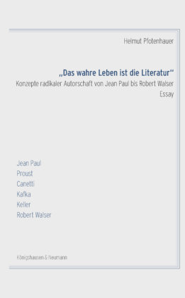 "Das wahre Leben ist die Literatur" Königshausen & Neumann