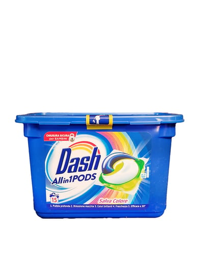 Dash Ekodoza Kapsułki Do Prania Kolorów 3W1 15 Szt DASH
