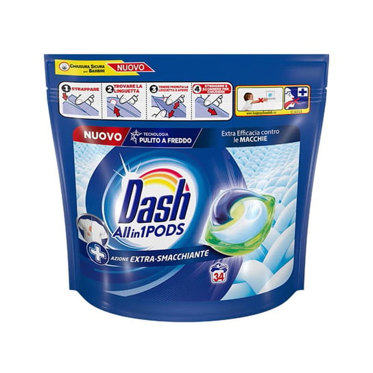 DASH klasyczne kapsułki do prania 34szt DASH