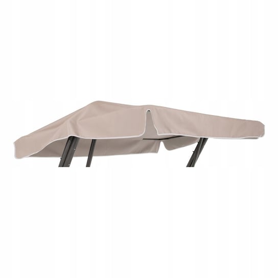Daszek do huśtawki ogrodowej 214 x 122 cm uniwersalny cappuccino D031-15CW PATIO Patio