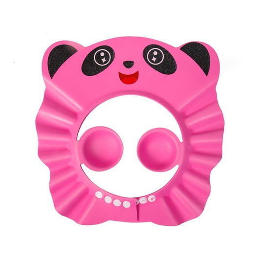 Daszek / Rondo Kąpielowe Do Mycia Głowy Dzieci - Różowa Panda OEM