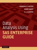 Data Analysis Using SAS Enterprise Guide Meyers Lawrence S., Gamst Glenn C., Guarino A. J.